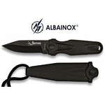 Couteau compact 15,2cm Bornéo noir - ALBAINOX