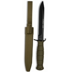 Couteau poignard style baïonnette 29cm - Commando.