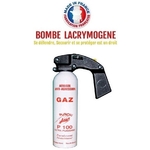 Bombe lacrymogène 500ml GAZ CS - aérosol spray lacrymo