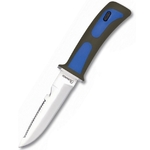 Couteau de plongée sous-marine 23,5cm - bleu ALBAINOX.