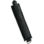 Matraque telescopique noire 52cm - baton impact métal..