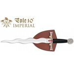 Dague 36cm Les Templiers + socle bois déco - IMPERIAL2