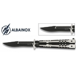 Balisong couteau papillon 22cm design - ALBAINOX