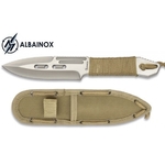 Couteau de combat 21,5cm Full Tang - ALBAINOX