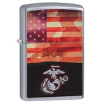 Briquet Zippo officiel - US Marine Corps USA (USMC).
