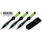 3 Couteaux de lancer 17cm couteau - Zombie BIOHAZARD