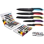 Coffret couteaux PRADEL couteau de cuisine table - Pierre noire couleur