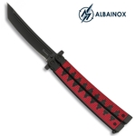 Balisong couteau papillon 24cm ALBAINOX - Design katana - 2