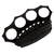 Poing américain noir G10 confort cordage