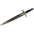 Dague Lancelot 37cm de collection laiton