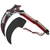 Faucille faux 37cm arme Squelette full tang acier