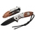 Couteau pliant Aigle 19cm - bois et métal EG102