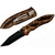 Couteau pliant 22cm de poche - Lame tanto noire