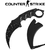 Couteau CS GO Counter Strike 18,7cm - noir blanc tactique