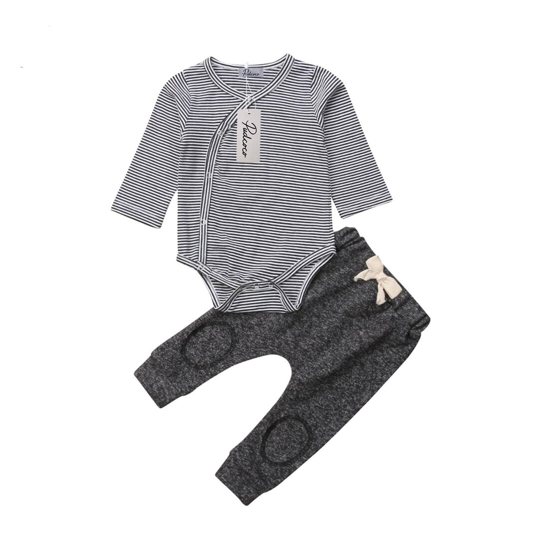 Verve Jelly - Barboteuse Tricotée Renne Noël Bébé Fille Garçon, Combinaison Pyjama Chaud Pull Manches Longues 0-18 Mois