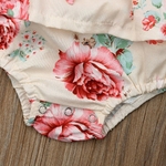 Jolie-combinaison-barboteuse-sans-manches-fleurs-pour-b-b-fille