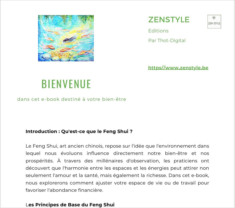 feng shui abondance introduction zenstyle.be