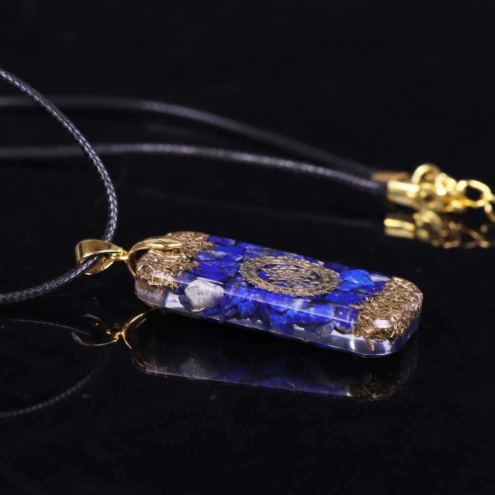 Pendentif-nergie-Orgonite-naturel-Lapis-Lazuli-Reiki-collier-nergie-myst-rieuse-r-sine-Chakra-pierre-croissance