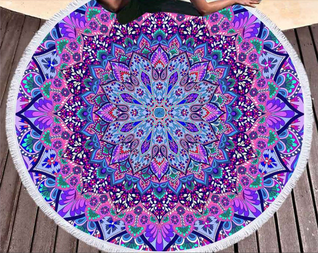 tapis violet boutique zen style