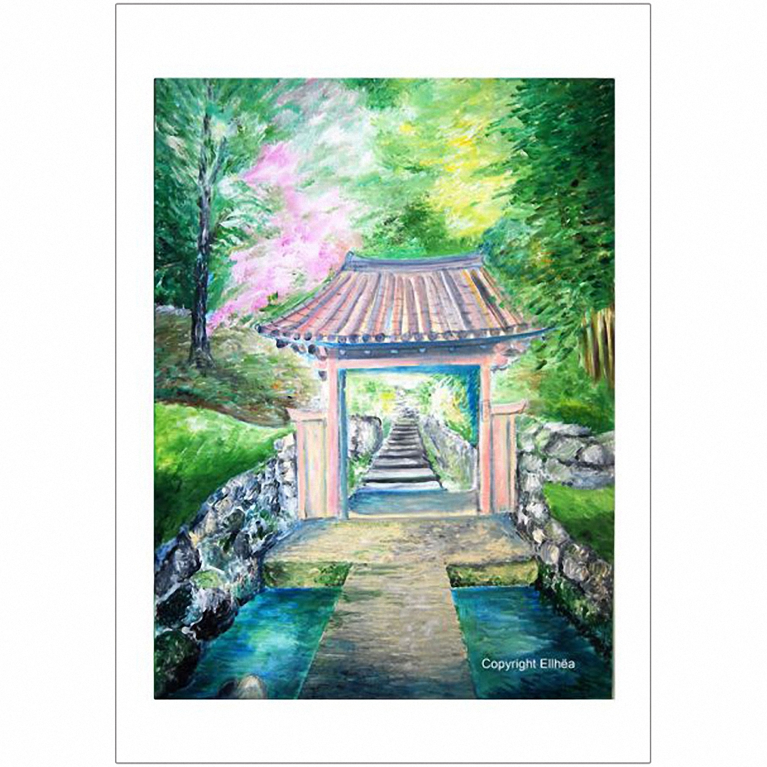 poster zen porte levant ellhea c7