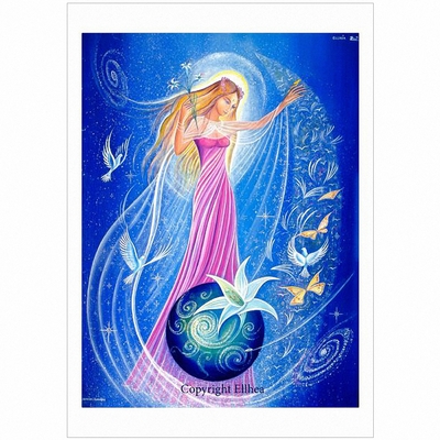 la fee des etoiles - copyright peinture Ellhea c7