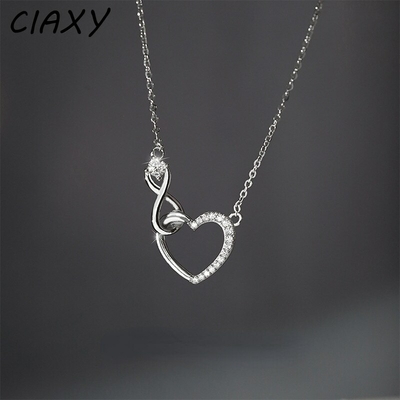 CIAXY-collier-ajour-en-Zircon-pour-femme-bijou-couleur-argent-la-mode-motif-c-ur-amour
