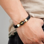 Bracelets-en-cuir-pour-hommes-nouveau-Design-breloque-en-acier-inoxydable-pierre-ronde-perl-e-bijoux