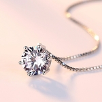 Cha-ne-en-strass-exquise-zircon-unique-925-collier-en-argent-pur-accessoires-de-mode-f
