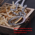 Collier-Viking-Rune-avec-cha-ne-en-acier-inoxydable-et-pendentif-avec-bo-te-en-bois