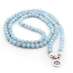 DIEZI-livraison-directe-2018-nouvelle-mode-108-perles-Mala-bleu-ciel-lotus-Strand-Bracelet-Yoga-Bracelet