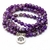 Chakra-en-cristal-violet-naturel-108-Bracelet-ou-collier-bouddha-Mala-Bracelet-en-pierre-de-Yoga