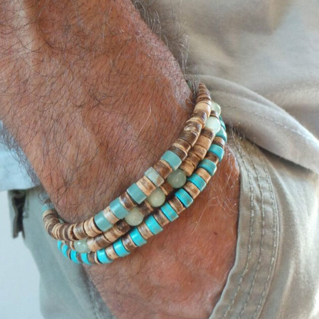 Bracelet-de-style-surfeur-perl-pour-homme-bracelets-empilables-bracelets-Boho-command-s