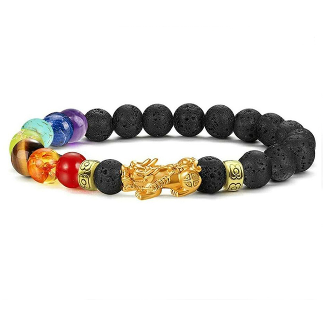 bracelet 7 chakras pi xiu richesse boutique zen style