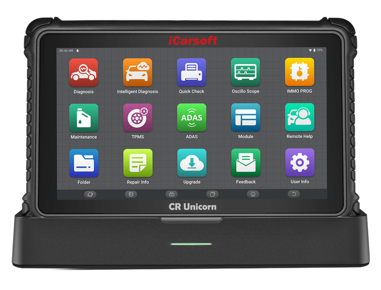 ICarsoft CR Pro Plus, Valise Diagnostic Automobile Multimarques en  Français