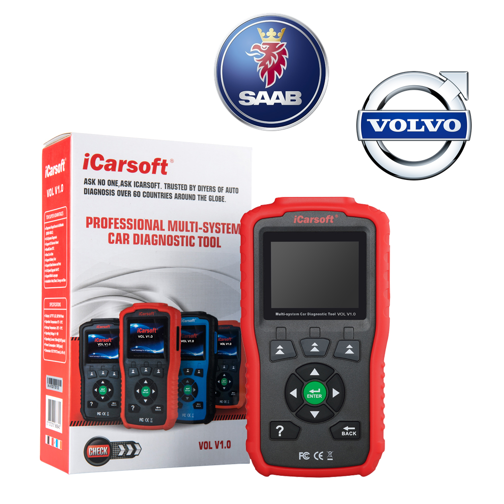 iCarsoft VOL V3.0 for Volvo - FULL System Diagnostic Scan Tool - The  OFFICIAL iCarsoft UK Outlet