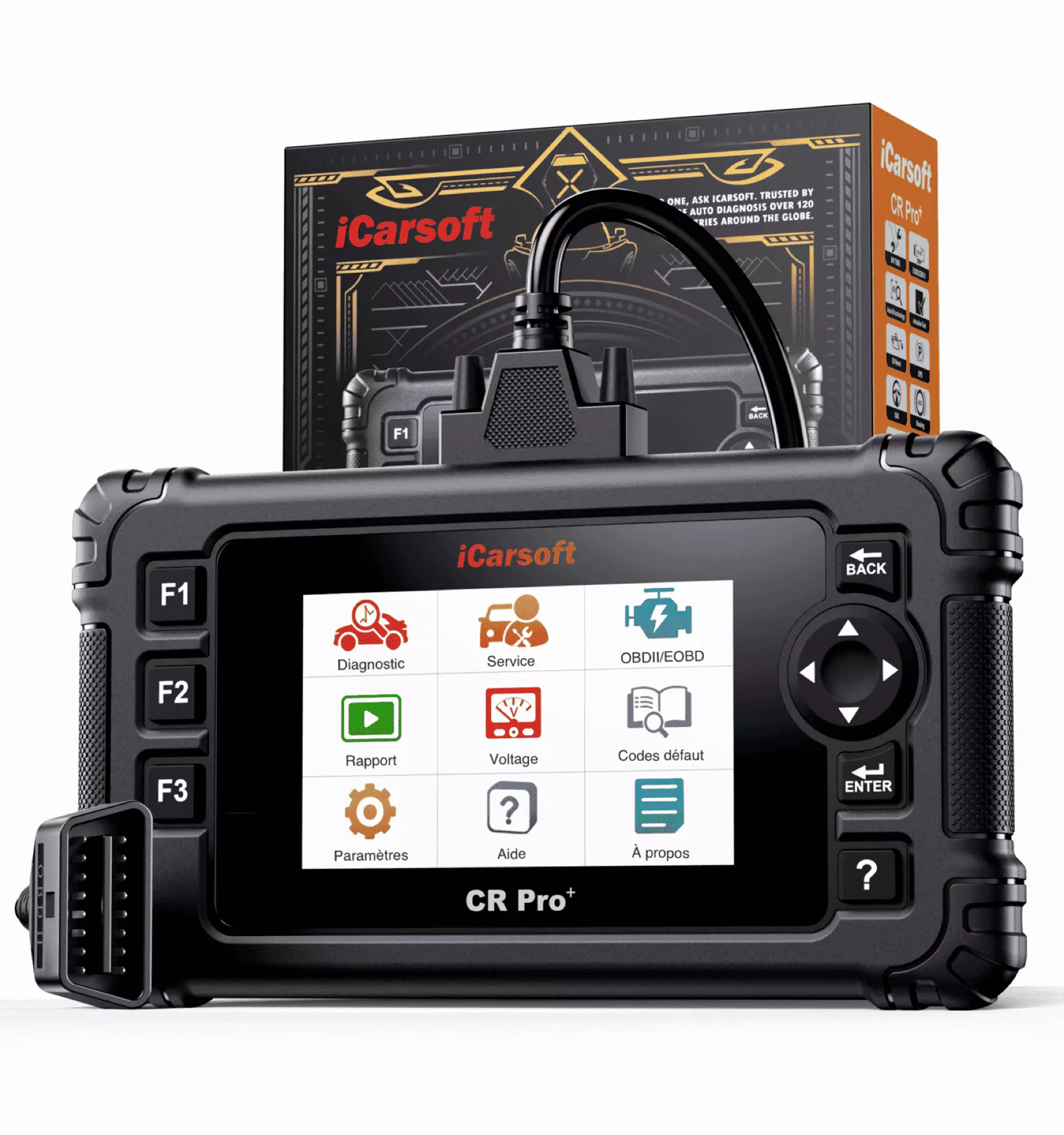 iCarsoft CR Pro+ valise diagnostic auto multimarques OBD