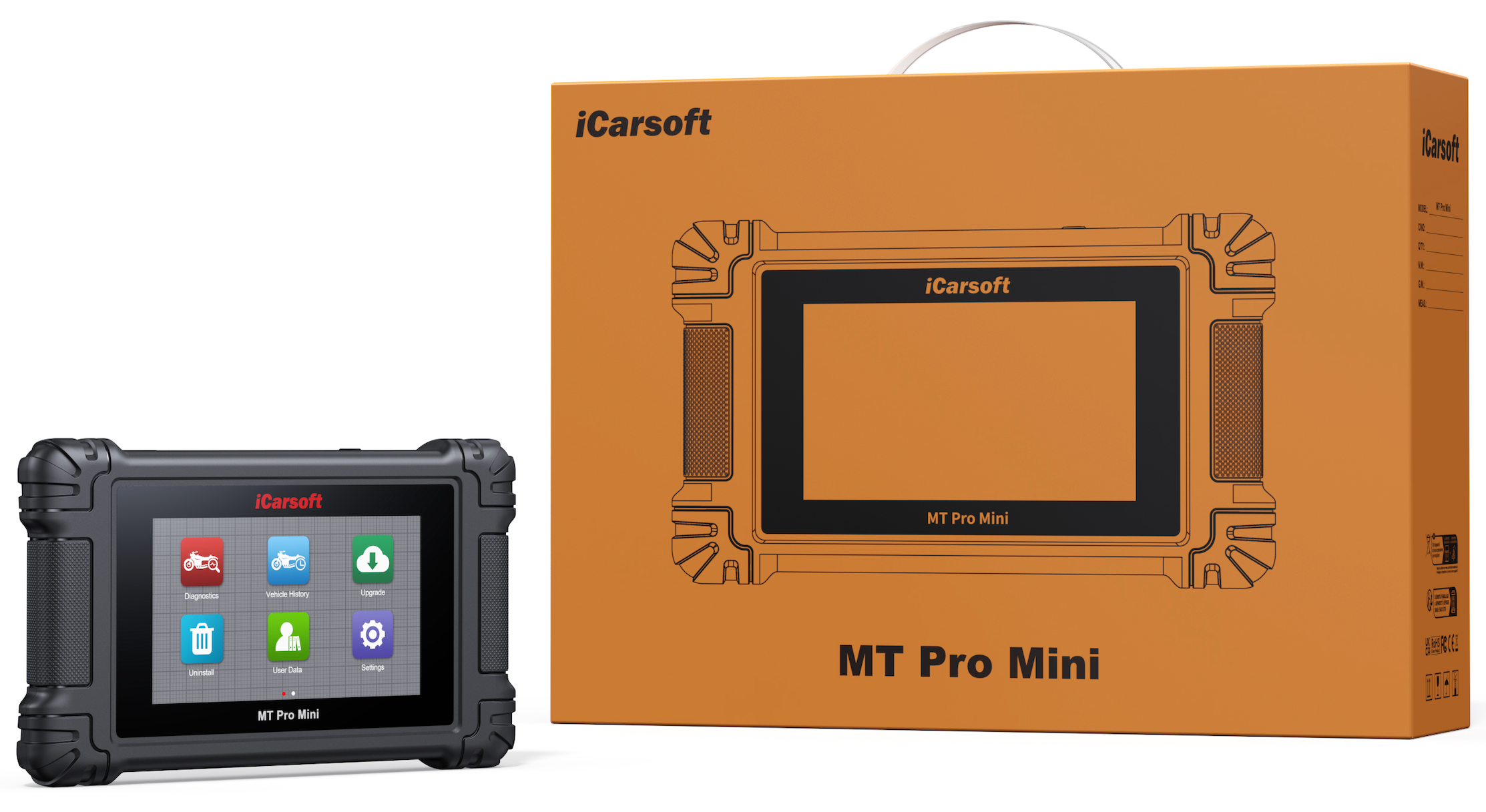 MT Pro Mini - Valise diagnostic Moto multimarques - iCarsoft France