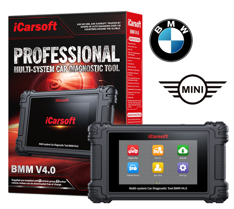 iCarsoft BMM V4 - Valise de diagnostic pour BMW et Mini