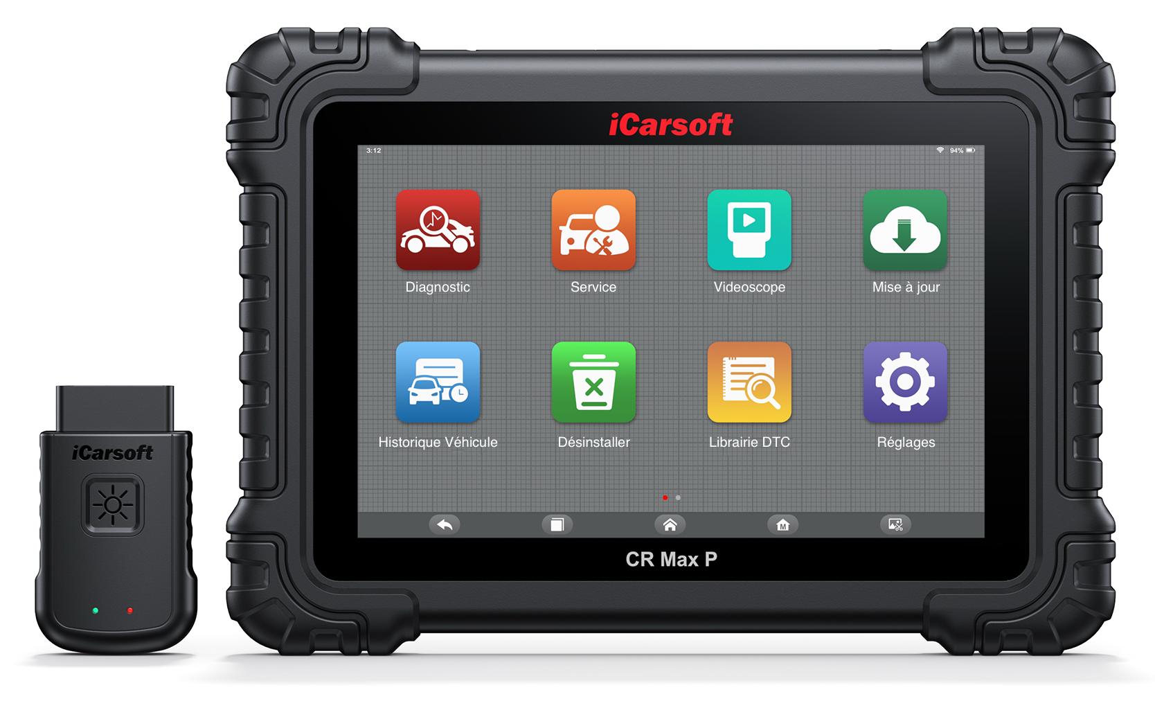 iCarsoft CR Max P - Valise de diagnostic auto multimarque