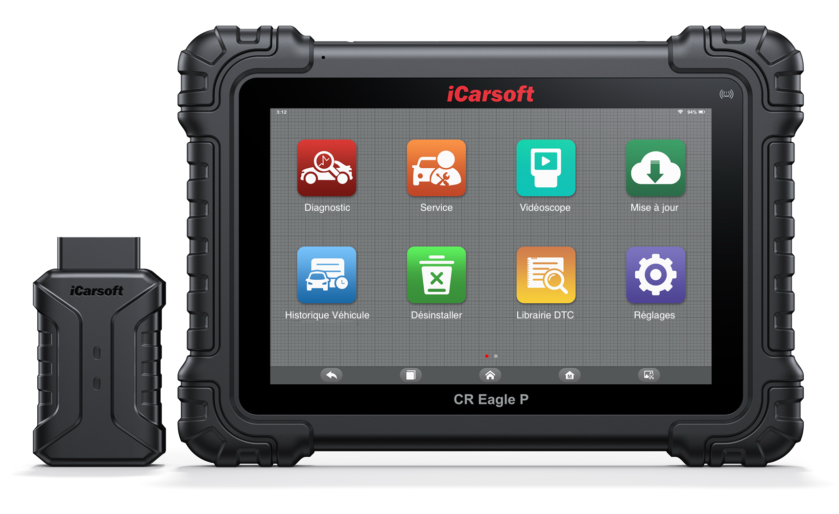 iCarsoft CR Eagle P - Valise diagnostic auto multimarques