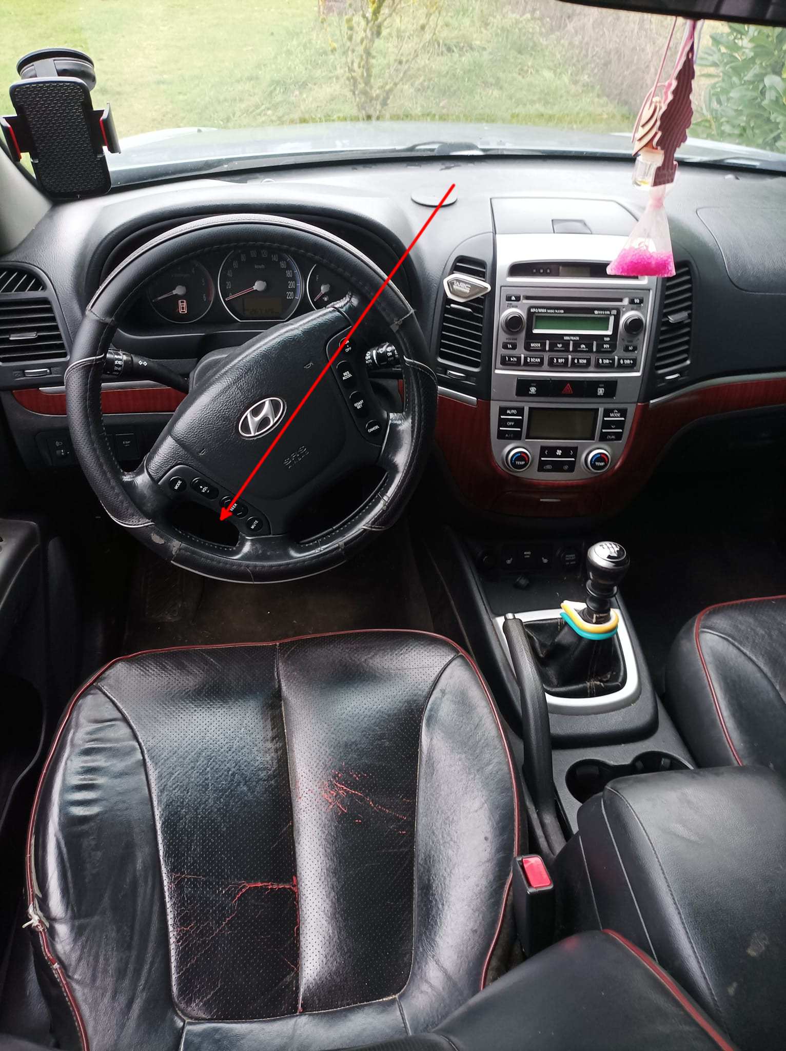 Habitacle Hyundai Santa Fe 2007