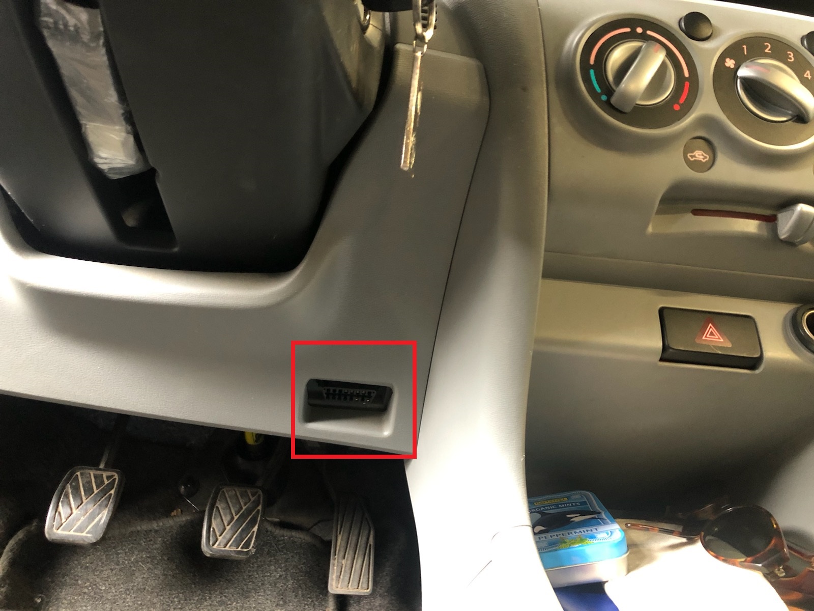 Prise OBD2 Nissan Pixo