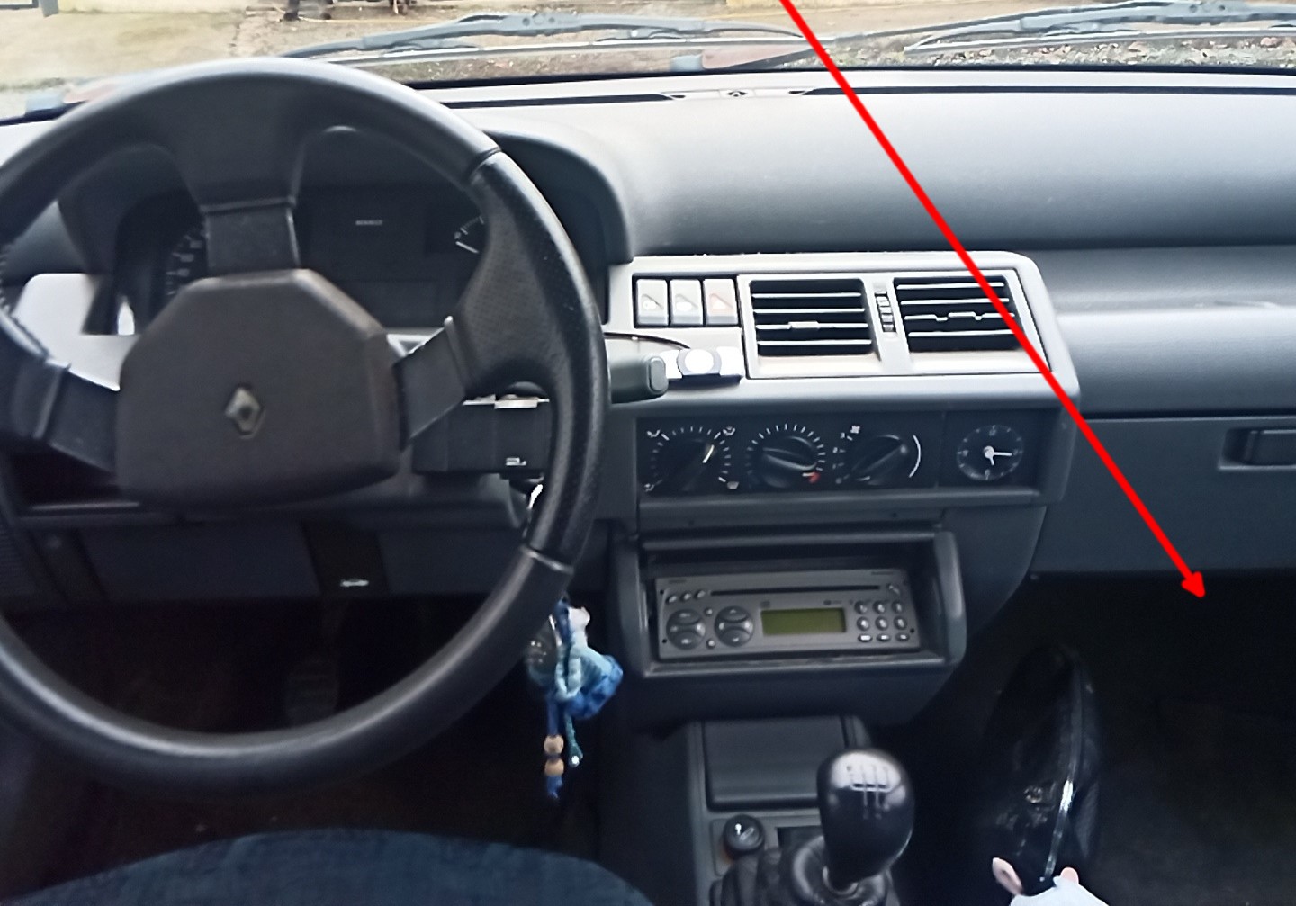 Habitacle Renault Clio 1 phase 3