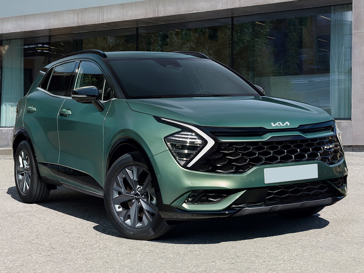 voiture Kia verte 