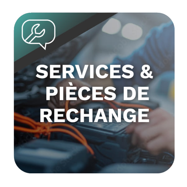 Services et pièces de rechange pour outils de diagnostic