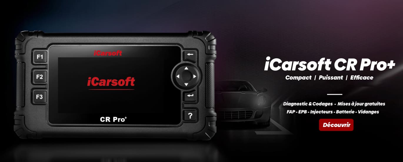 Valise Diagnostic Auto Multimarques iCarsoft CR Pro Plus