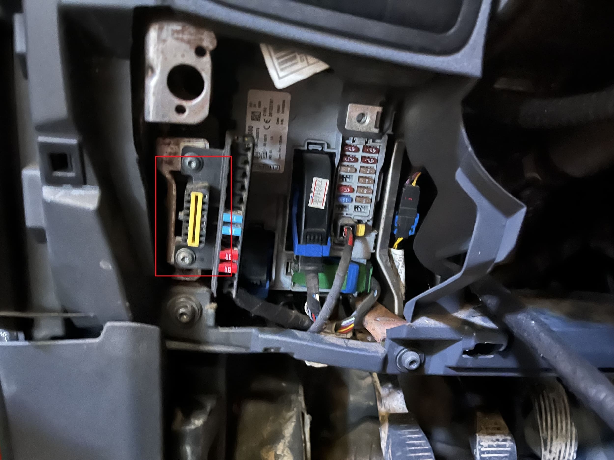Prise OBD2 Fiat Fiorino