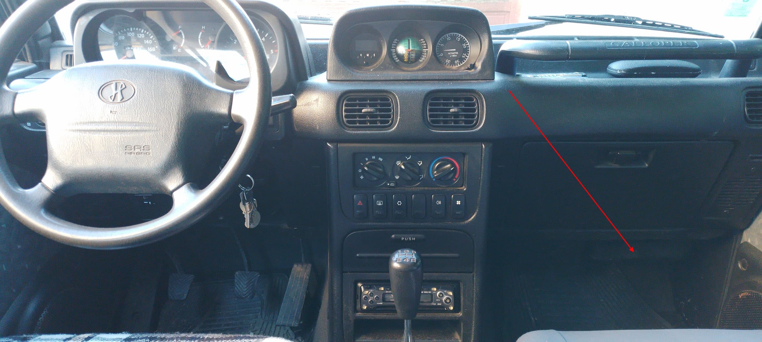 Habitacle Hyundai Galloper