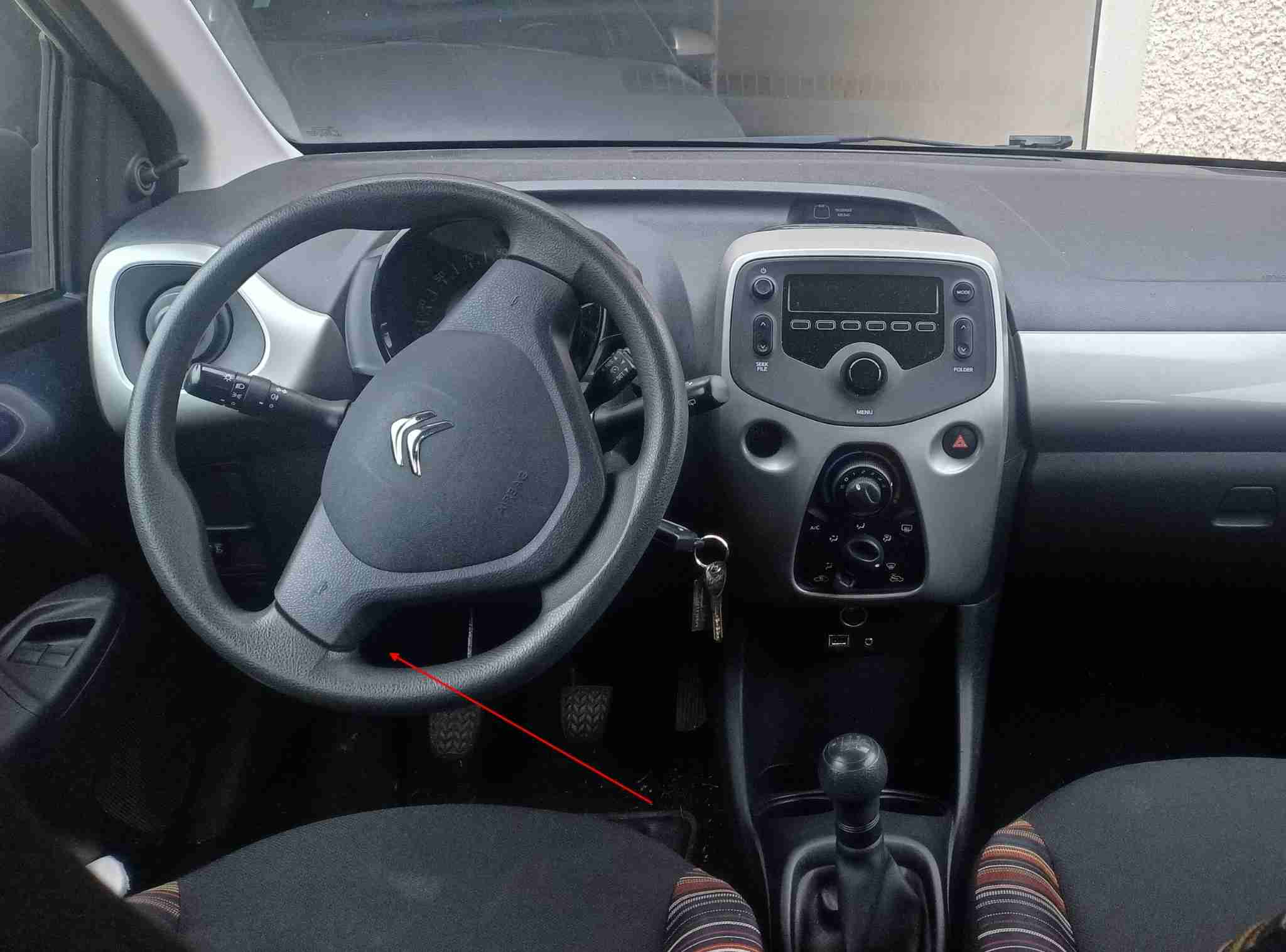 Habitacle Citroën C1 II 1.0 VTI 68 cv