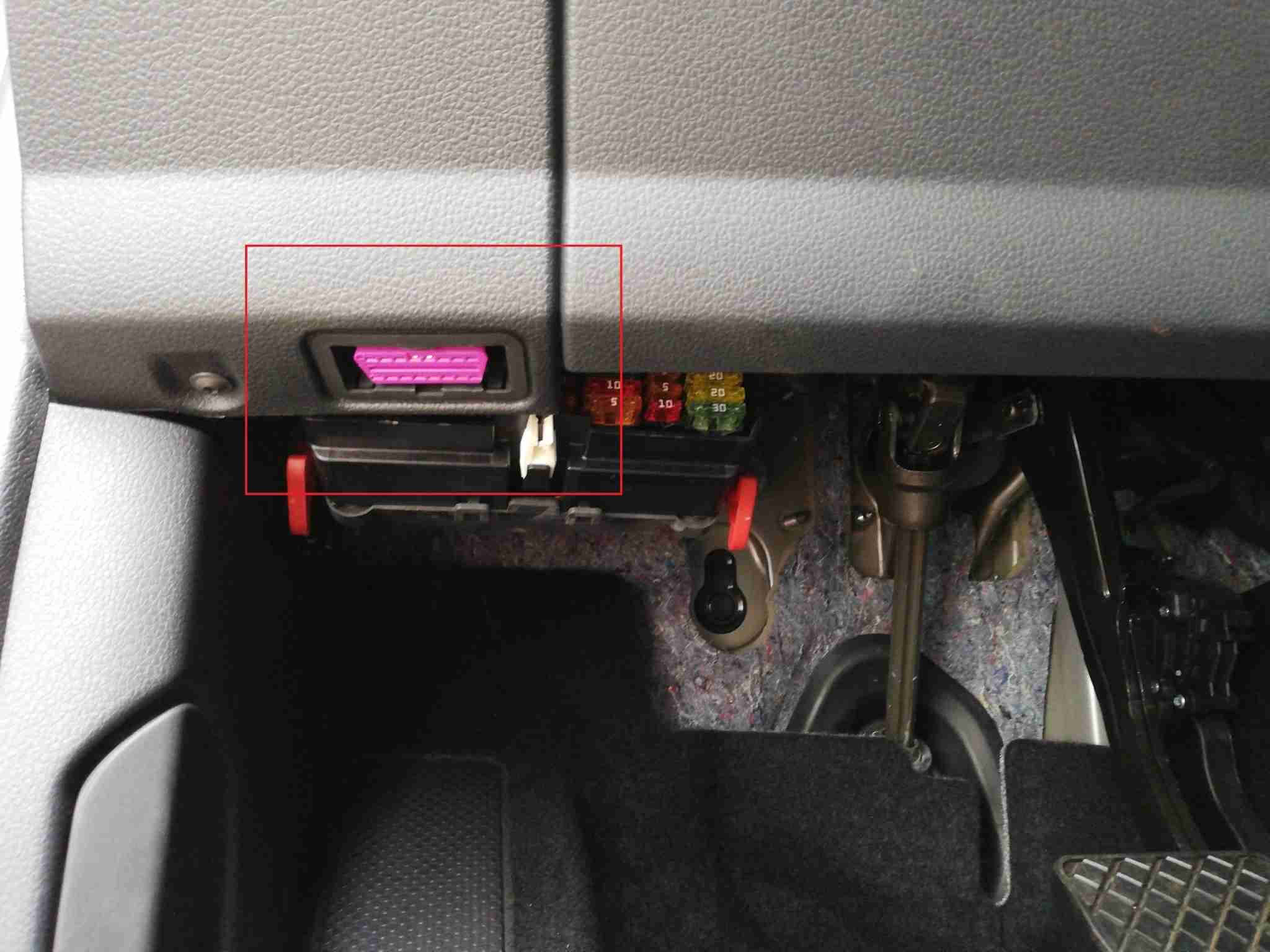 Prise OBD2 Volkswagen Amarok TDi V6